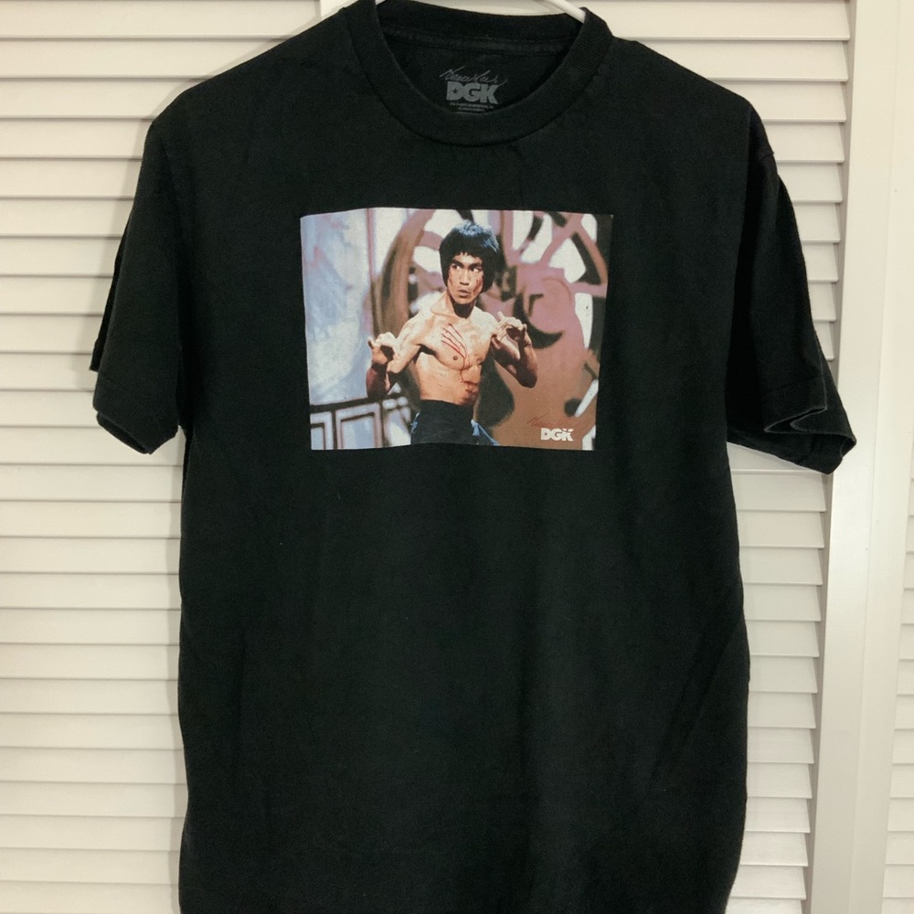 DGK Black bruce lee T-Shirt size medium